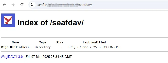 SeafileWebDAV